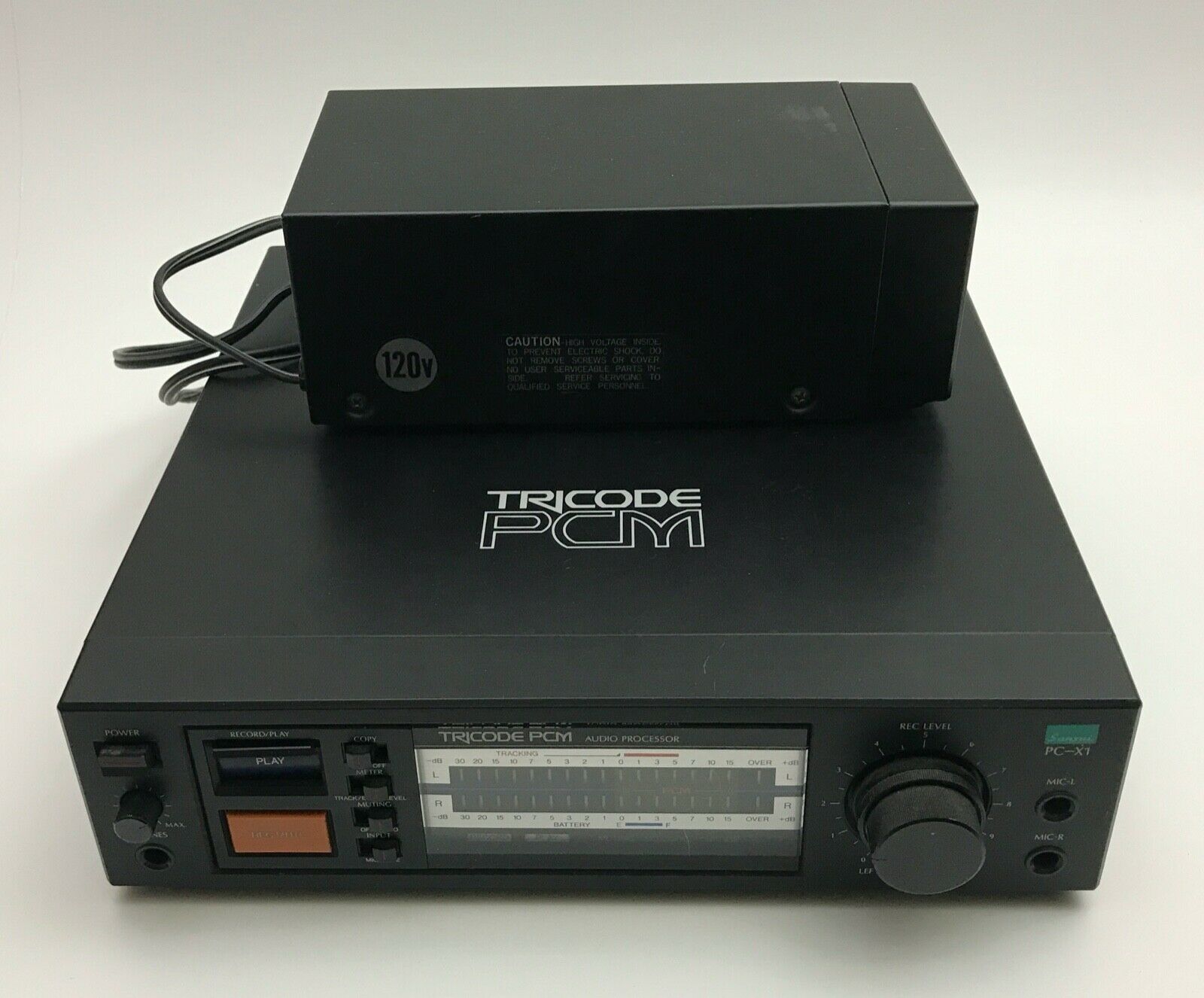 Sansui Pc-x1 Tricode Pcm Audio Processor (1983-84) W/power Supply