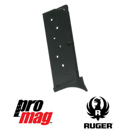 Promag 7 Rd 9mm Blue Steel Clip Magazine Rug16 For Ruger Lc9 Lc9s Ec9 Ec9s