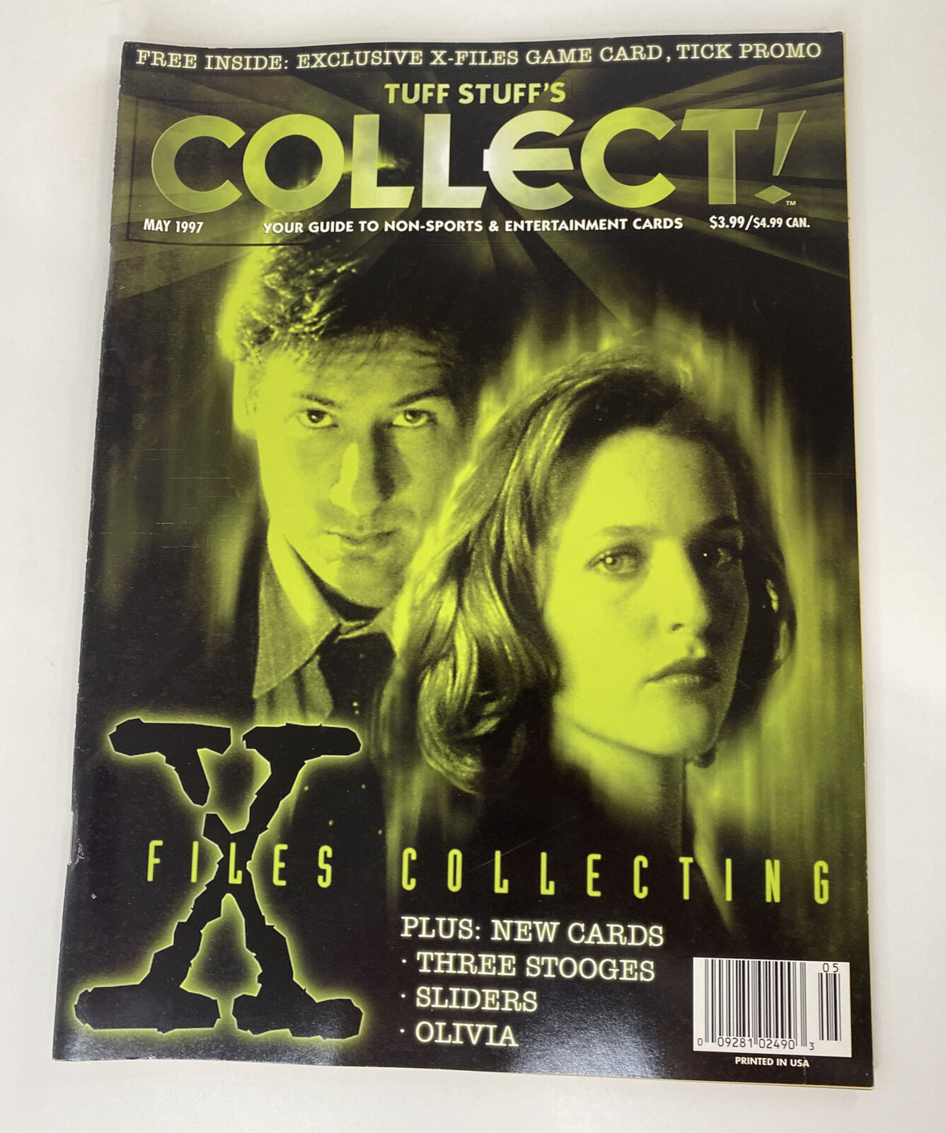 Tuff Stuff's Collect! Magazine May  1997 - X Files Collecting