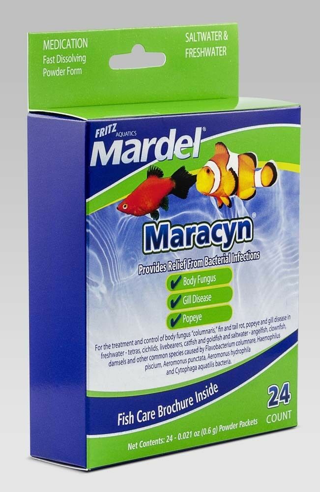 Mardel Maracyn 8 Count Or 24 Count  (free Shipping)
