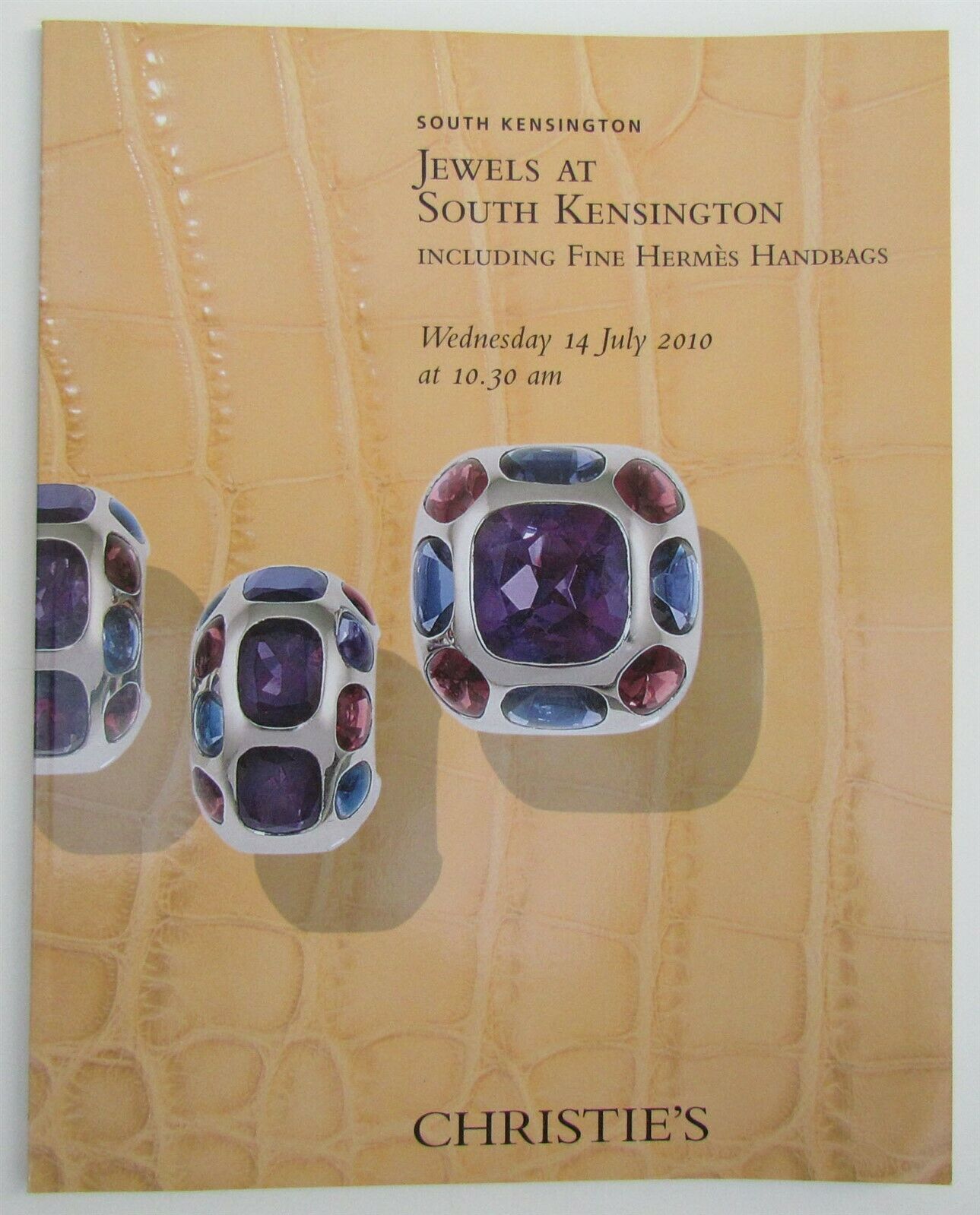 Jewels Incl. Hermes Handbags 2010 Christie's Auction Catalog