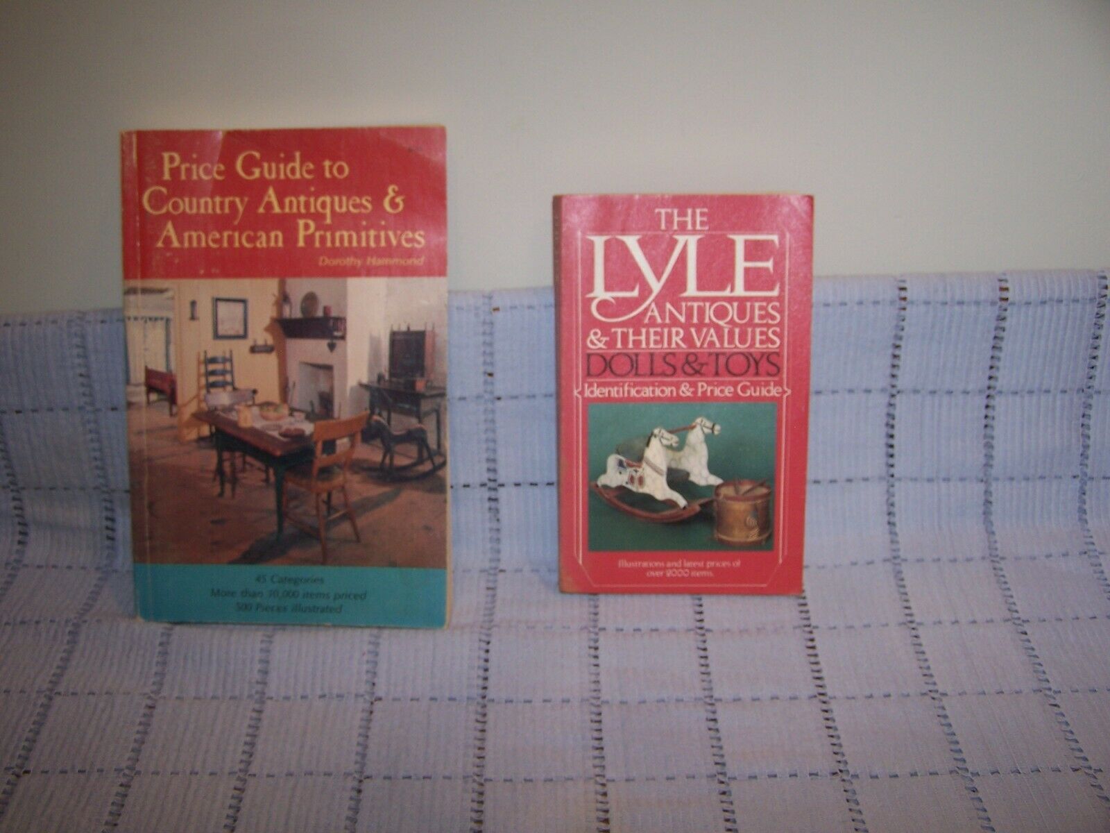 2 Vintage Price Guide Books For Identifying Collectables And Antiques