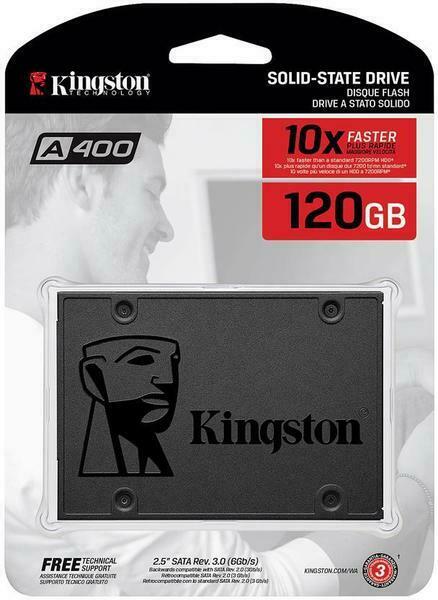 Kingston Ssd 120gb Sata Iii 2.5” Internal Solid State Drive Notebook Desktop
