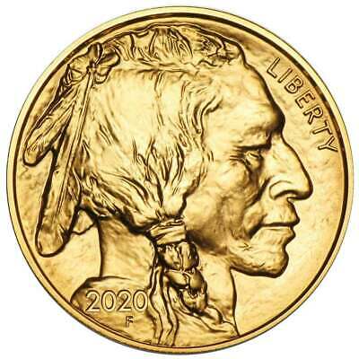 2020 $50 American Gold Buffalo 1 Oz Brilliant Uncirculated