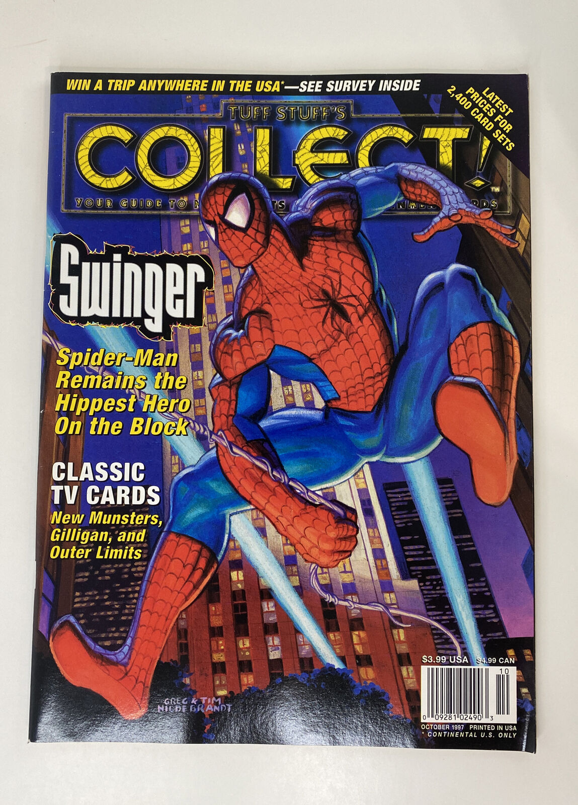 Tuff Stuff's Collect! Magazine October 1997 Spider-man
