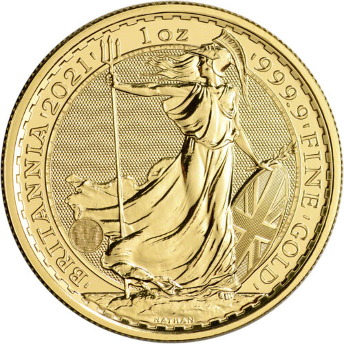 2021 Great Britain Gold Britannia £100 - 1 Oz - Bu