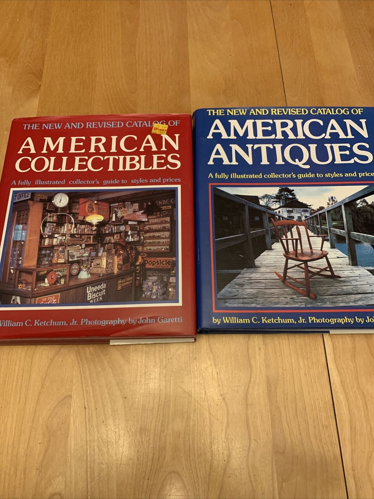 New Revised Catalog American Collectibles Antiques 2 Reference Books By Ketchum