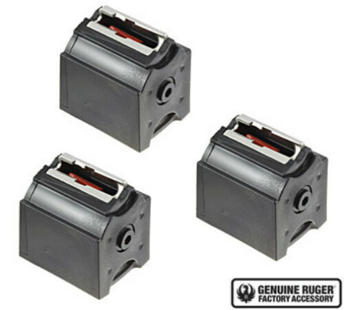 Ruger Bx-1 10/22 Rotary Magazine 10 Round .22 Lr Mag Value 3 Pack-90451