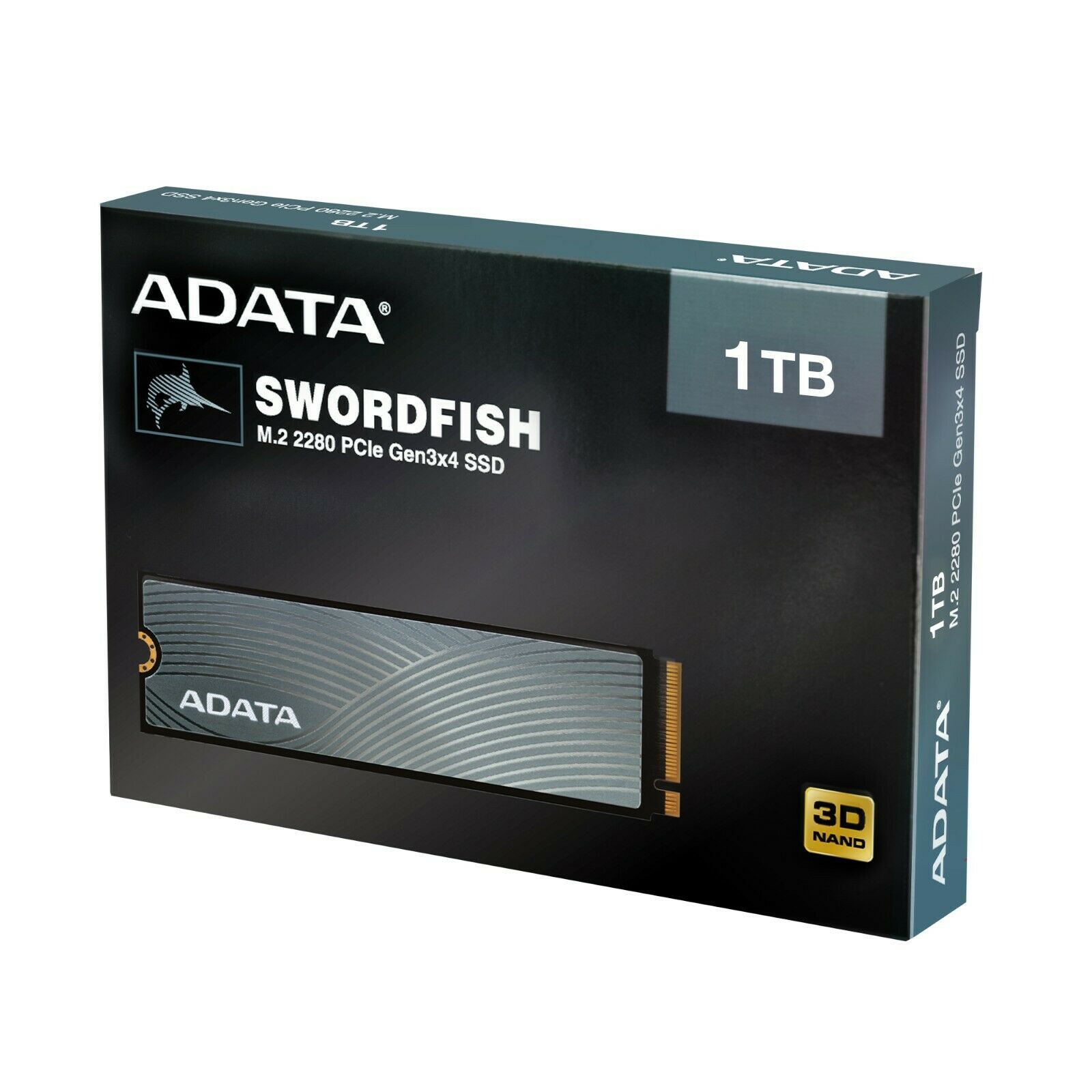 Adata Swordfish Pcie Nvme Gen3x4 M.2 2280 Solid State Drive 500gb/1tb/2tb