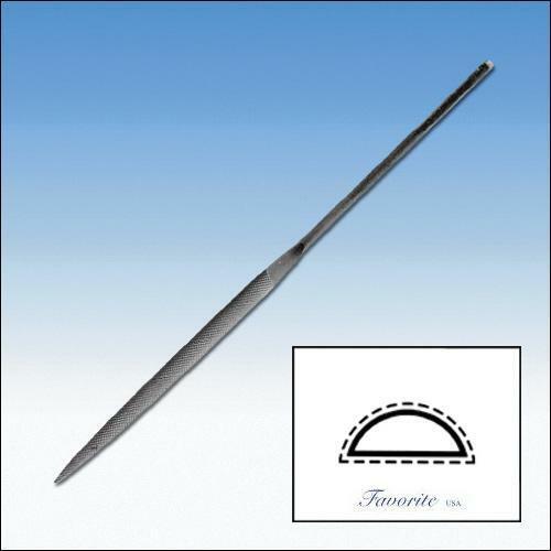 Glardon-vallorbe Swiss Needle File Half Round-14cm Cuts # 00-0-1-2-4-6 La2402