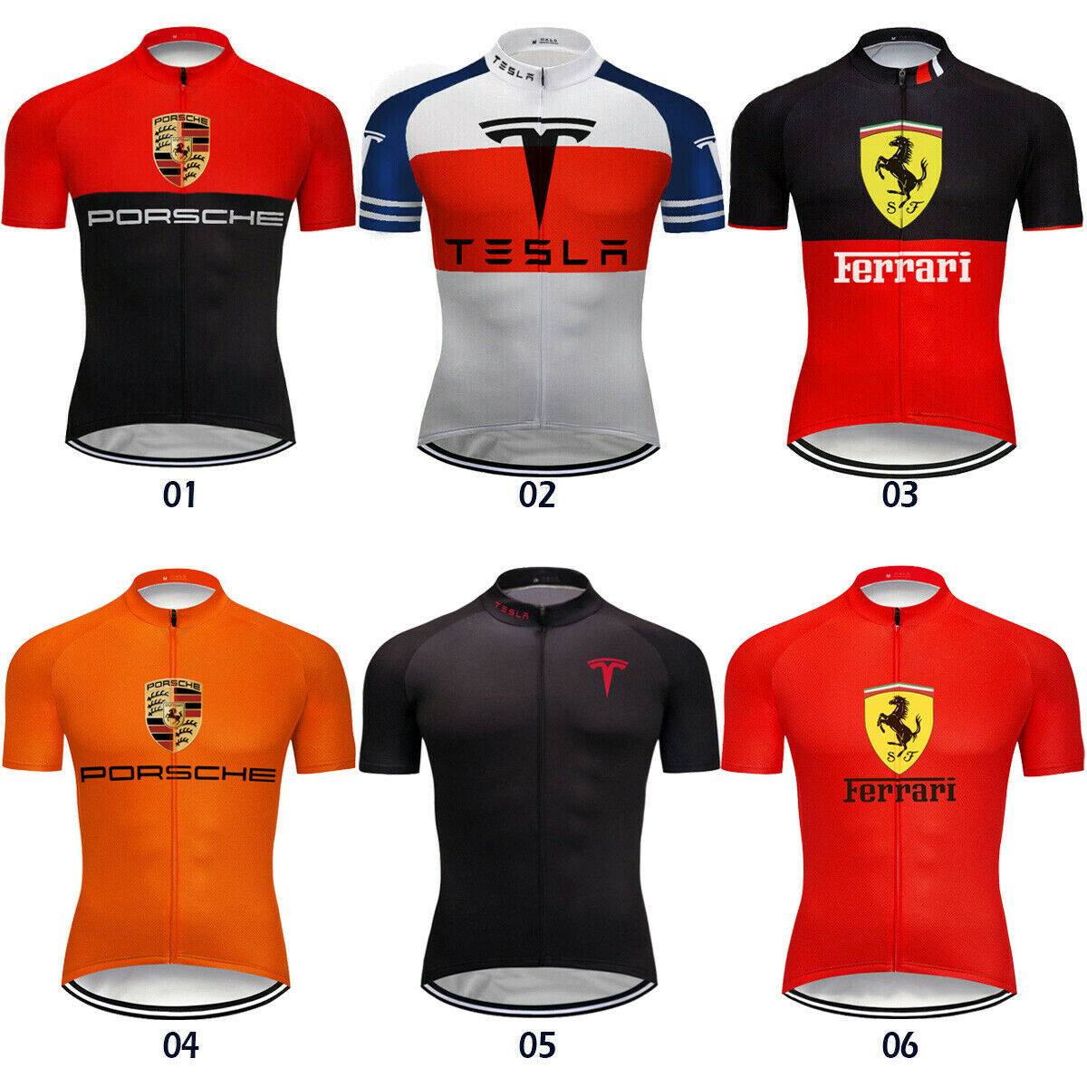 Mens Cycling Jersey Bib Short Bicycle Bike Motocross Mtb Shirt Team Top Clothes