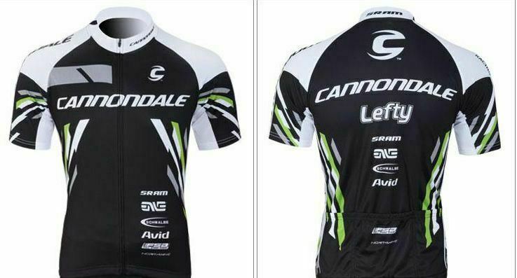 Cannondale Cycling Jersey Bike Jersey Short Sleeve Bicycle Jersey Breathable