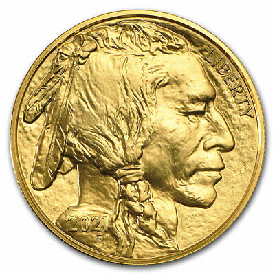 2021 1 Oz American Gold Buffalo $50 Coin Bu .9999 Fine