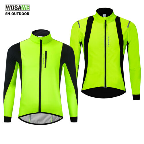 Winter Cycling Fleece Thermal Warm Jacket Long Sleeve Jersey  Mtb Bike Clothing