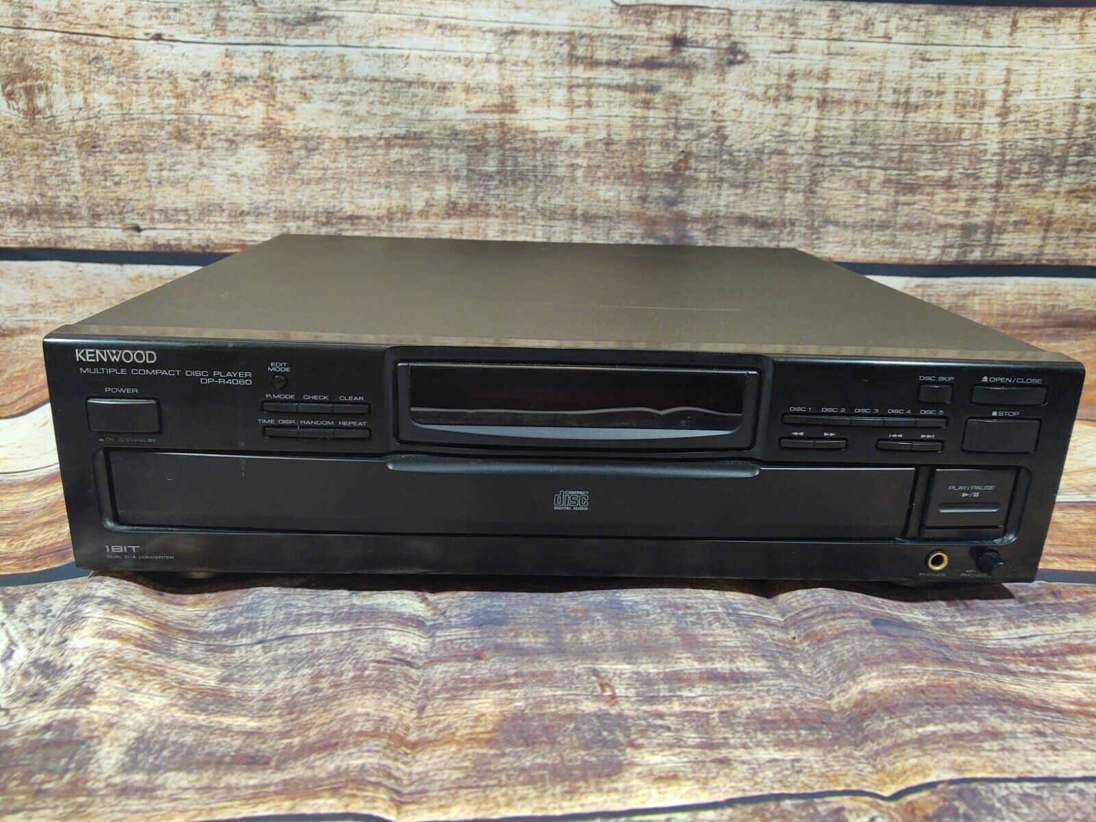 Kenwood Dp R4060 Multi Multiple 5 Disk Cd Player Changer Vintage Tested Working