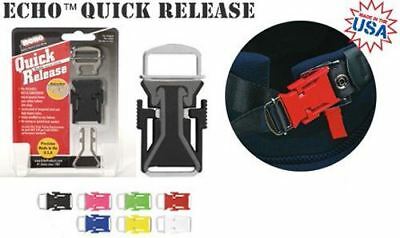 Echo Quick Release Universal Disconnect Buckle Motorcycle Helmet Chin Strap